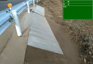 993（株）タムラ　～防護柵設置工事～